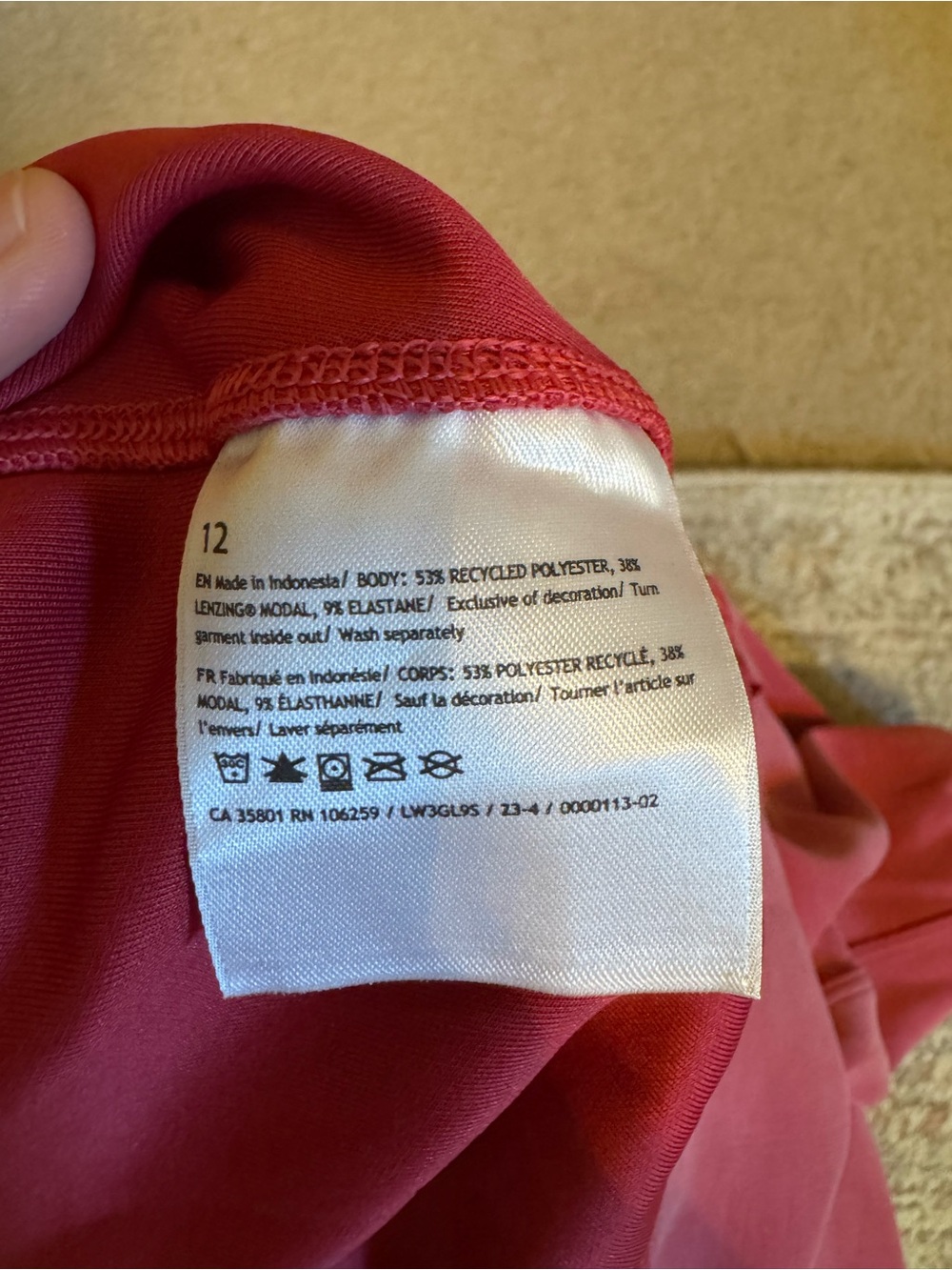 Lululemon Perfectly Oversized Cropped Crew *Softstreme - Picture 4 of 4